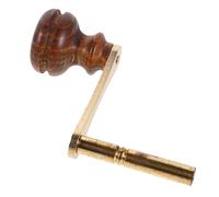 jojofuny Llave para Reloj de Pie Antiguo Manivela de Cuerda Manual de 4 Mm, Herramienta de Reparación Estable de Madera y Metal para Hogares y Oficinas Clásicas