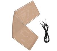 jojofuny Lona para Silla de Exterior Beige 43 Cm Repuesto para Silla Plegable Tela Resistente para Reparación de Tumbona Portátil Uso en Balcón Playa