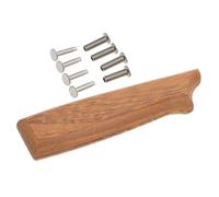 jojofuny Mango de Cuchillo de Repuesto Mango de Madera Ergonomica para Cortador de Cocina de Agarre de Cortador con Empuñadura Antideslizante para Reemplazo de Chef