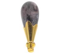 jojofuny Mango de Sello de Resina Gris Oscuro, Manija de Repuesto para Sellos de Cera, Accesorio para Scrapbooking y Manualidades, Diseño Ergonómico Cómodo, Herramienta para Estampación