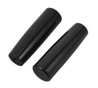 jojofuny Mango para Tenedor de Barbacoa 2 Piezas, Mango Aislado de Resina Fenólica Negra M8*90 Mm, Accesorio de Repuesto Resistente al Calor para Utensilios y Herramientas de Parrilla