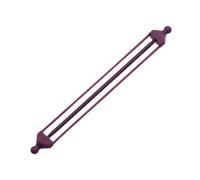 jojofuny Marcador de Seguridad Tipo E para Aguja Crochet, Soporte de Puntos en Abs Púrpura, Fácil de Abrir y Cerrar, Adecuado para Tejer Quilts y Mantas