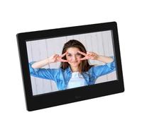 jojofuny Marco de Fotos Digital de 7 Pulgadas 800x480 Pantalla LED con Reproductor de Fotos y Vídeos Compatible USB y Tarjeta hasta 32 GB para Escritorio o Pared, Marco Electrónico