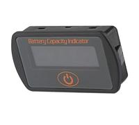 jojofuny Medidor de Capacidad de Batería Digital Lcd para Baterías de Plomo-ácido y Litio 6v-63v Comprobador de Voltaje y Estado para Vehículos Dc 12v-48v Portátil para Coches y Barcos