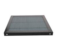 jojofuny Mesa de trabajo de nido de abeja para grabador : Cama de nido de abeja para máquina de grabado - Plataforma de trabajo de 30 x 30 cm para aficionados al bricolaje