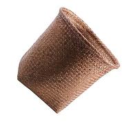 jojofuny Mimbre 1 Pc Basura Cesta De Picnic De Papelera Papelera Cesta De La Jardinera Macetero Tejido Bote De Cesta De Manta Maceta Algas Marinas De Totora Oficina Balde De Almacenamiento