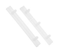 jojofuny Molde de Silicona para Manualidades Mango Cilíndrico 2 Piezas (tamaño Grande y Pequeño), Molde DIY para Fundición de Resina Epoxi, Flexible Grado Alimenticio, Adecuado