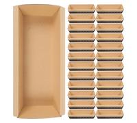 jojofuny Moldes de Papel Desechables para Hornear Pan y Pasteles Rectangulares 200X65X45 MM 50 Unidades Resistentes al Calor Antiadherentes Ideales para Pan Casero y Tostadas