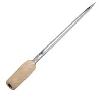 jojofuny Muestreador de Granos Acero Inoxidable 30 Cm Mango de Madera para Muestreo Agrícola Cereal, Trigo y Polvo, Herramienta Profesional para Granja y Laboratorio