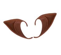 jojofuny Orejas de Duende de Látex Reutilizables y Lavables para Cosplay y Fiestas de Navidad y Halloween, Accesorio Decorativo para Disfraces de Hadas y Duendes