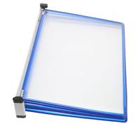 jojofuny Organizador de Documentos de Pared Sistema de Carpetas Colgantes, 5 Paneles Resistentes y Montaje Fácil, Expositor para Espacios Corporativos y Públicos