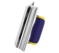 jojofuny Paleta para Esquinas Interiores de Paneles de Yeso y Concreto, Llana de Acero Inoxidable Borde Afilado, Herramienta Manual para Alisar Juntas y Acabado Profesional de Paredes, Uso