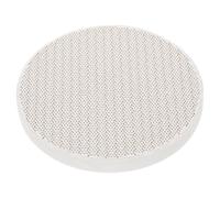 jojofuny Panel de Soldadura para Fundición de Joyería, Ladrillo Refractario Redondo Pequeño de Cerámica, Placa de Panal Resistente al Calor para Soldar Oro, Plata y Cobre, Herramienta