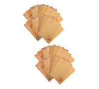 jojofuny Papelería Vintage De Carta Decorativo Con Diseño Floral Para Cartas De Agradecimiento Y Notas Especiales Y Clásico De 40 Hojas*2