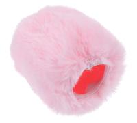 jojofuny Parabrisas para Micrófono Felpa Sintética Rosa Compatible con Sennheiser Mk4 y Mk8, Funda Antiviento para Grabación, Protector de Micrófono Que Reduce Ruido y Viento en Exteriores