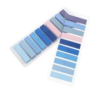 jojofuny Pegatinas Índice Autoadhesivas Transparentes para Fichas, Etiquetas Pequeñas Escritas a Mano, 10 Hojas Azul Estrella, Organizador Escolar y Oficina, Marcadores Reutilizables