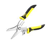 jojofuny Pelacables Multifunción Alicates Tres Para Electricista Cortadores De Alambre y Tijeras De Explotación Para Trabajo De Cableado