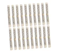 jojofuny Pergaminos de Mezuzá Kosher Preenrollados 20 Piezas para Puerta Hebrea Pergamino de Bendición Judío para Mitzvá y Decoración Festiva del Hogar