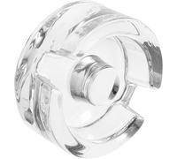 jojofuny Pesas de Vidrio para Fermentación 1 Pieza Tapa Transparente de Boca Ancha para Frascos Mason Peso Compacto para Mantener Verduras Sumergidas Salmuera Apto para Fermentación