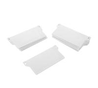 jojofuny Pesas para Cortinas de Plástico Blanco 10 Piezas, Contrapesos para Cortinas Exteriores y Ventanas, Accesorios para Persianas Resistentes al Viento, Uso en Sala, Dormitorio