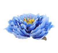 jojofuny Pinza Cabello de 14 CM Flor de Peonía Artificial Azul Grande Accesorio Floral para Bodas Fiestas y Fotografía Pasador Femenino para Peinados Elegantes y Decoración