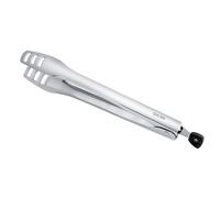 jojofuny Pinzas de Cocina de Acero Inoxidable Antideslizantes, Pinzas para Pan Grandes Plateadas, Utensilios Multiusos para Barbacoa y Cocina, Ideales para Asar, Hornear y Servir