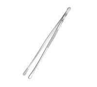 jojofuny Pinzas para Barbacoa de Acero Inoxidable 304 de 30 CM Pinzas Largas para Cocina Herramienta Versátil para Asar Pan y Alimentos Parrilla Diseño Ergonómico y Fácil Limpieza