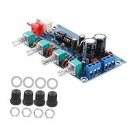 jojofuny Placa Amplificadora Digital de Potencia para Subwoofer Miniamplificador Controles de Volumen y Tono para Sistemas de Audio de Mesa de Mezclas