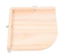 jojofuny Plataforma Sectorial para Jaulas de Hámster y Chinchilla Resistente Mordeduras Fácil de Instalar Accesorio para Jaulas de Pequeños Roedores