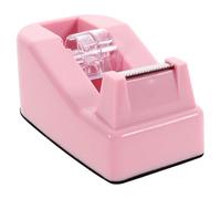 jojofuny Porta Cinta Adhesiva de Plástico Pequeño para Escritorio Dispensador de Cinta con Cortador Afilado para Oficina y Hogar Herramienta Práctica y Duradera para Uso Diario