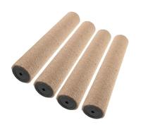 jojofuny Postes Rascadores para Gatos de Sisal Natural 38 CM de Alto X 7 CM Diámetro 4 Piezas de Repuesto para Árboles de Gatos Interiores Resistentes y Fáciles de Instalar Protección