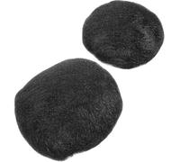 jojofuny Postizo de Moño Relleno de Cabello para Recogidos 2 Piezas Talla Grande y Pequeña Accesorio para Peinados de Novia y Fiestas Postizo Liso para Mujer y Niña Volumen y