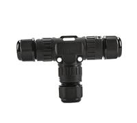 jojofuny Prensaestopas De 3 Canales Conector De Cable Estanco Adaptador De Prensaestopas M20t-3p9-12mm