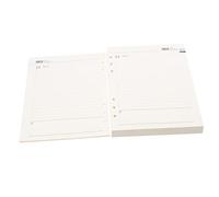 jojofuny Profesional Alineado para Planificadores de Sueltas para Carpeta Páginas Diarias para Notas y Planificación