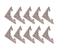 jojofuny Protectores de Esquinas Vintage de Hierro Estilo Retro 30 Piezas para Cajas de Joyería y Manualidades Cantoneras Decorativas Caladas Color Bronce Antiguo para Decoración y