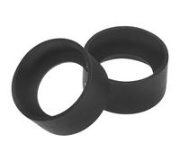 jojofuny Protectores de Oculares de Goma para Microscopio, Cubiertas Plegables Grandes Número 2, 2 Unidades, Accesorios para Microscopios, Copas Protectoras Ojos, Uso Educativo y