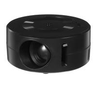 jojofuny Proyector Portátil Duplicación de Pantalla para Smartphone, Mini Proyector Infantil Altavoz Incorporado y Calibración Óptica, Compatible para Cine en Casa