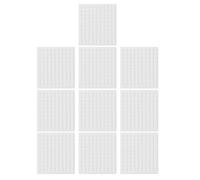 jojofuny Puntos Adhesivos Transparentes de Doble Cara 1000 Unidades Diámetro 10 MM X 05 MM Masilla Adhesiva Removible sin Dejar Rastro para Montaje de Carteles Fotos y Decoración en