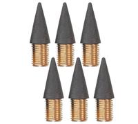 jojofuny Recambios de Cabeza de Lápiz sin Tinta para Lápices Eternos, 6 Piezas de Aleación y Grafito, sin Necesidad de Afilar, Ideales para Dibujo y Escritura Estilo Varios estilos