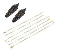 jojofuny Reloj de Cuco Vintage con Martillo Decorativo de Plástico, Mecanismo Musical con Sonidos de Pájaros, Reloj de Pared Tradicional para Decoración de Sala y Oficina