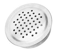 jojofuny Respiraderos De Ventilación Redondos De Acero Inoxidable 60mm, Orificios De Malla Para Armario y Muebles, Tapa De Válvula De Retención, Pack De 2 Unidades, Uso Ventilación De Gabinetes