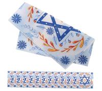 jojofuny Servilletas de Papel Desechables Material Papel 20 con Diseño Festivo de Estrella de David para Fiestas de Hanukkah para Convenientes para Cena y Eventos