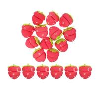 jojofuny Set de Rulos de Esponja Suaves en Forma de Fresa, 18 Piezas para Rizos sin Calor, Rizador para Dormir, Protector del Cabello, Adecuado para Peinado Nocturno y Cuidado Capilar