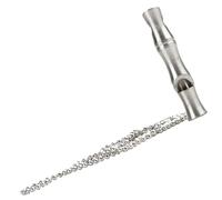 jojofuny Silbato para Perros de Acero Inoxidable Entrenamiento Silencioso Resistente y Portátil para Adiestramiento Canino Camping y Actividades al Aire Libre