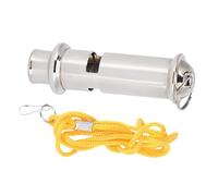 jojofuny Silbatos de Entrenamiento para Aves 3 Piezas, Acero Inoxidable Plateado y Amarillo, Silbato Duradero para Palomas y Mascotas, Accesorio para Exteriores y Seguridad en Emergencias