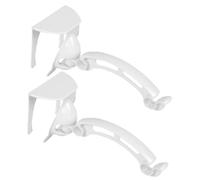 jojofuny Soporte de Pared para Bolsas de Basura Pequeñas Estante Plegable para Cocina de Doble Capa Soporte Resistente para Bolsas Domésticas Adecuado para Fregadero y Organización de