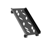 jojofuny Soporte Móvil para Torre de Computadora Ruedas y Freno Base de Acero Frío 10Mm Soporte Portátil para CPU de Escritorio Uso en Oficina y Hogar