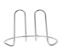 jojofuny Soporte para Altavoces de Audio para Coche de Hierro Plata Instalación Fácil y Soporte Estable para Altavoces de Escritorio y Monitor