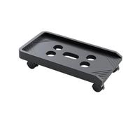 jojofuny Soporte para CPU de Ordenador con Ruedas y Freno Estante Móvil para Torre con Diseño de Ventilación Térmica Adecuado para Mesa y Oficina Casa