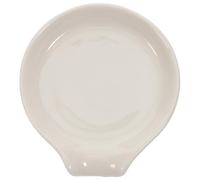 jojofuny Soporte para Cuchara de Cerámica Pequeño Bandeja para Guardar Cucharas de Sopa y Fondue Accesorio para Restaurante y Mesa de Comedor Estante de Almacenamiento para Utensilios